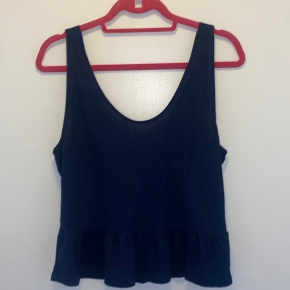 Mango casual navy tank, size S - Picture 1 of 3